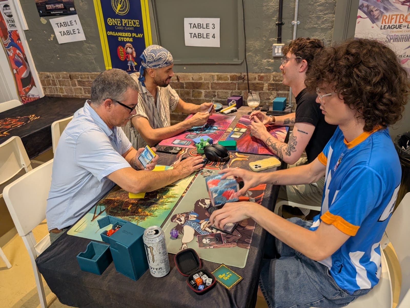 A scorching tournament a few days before our first league night
