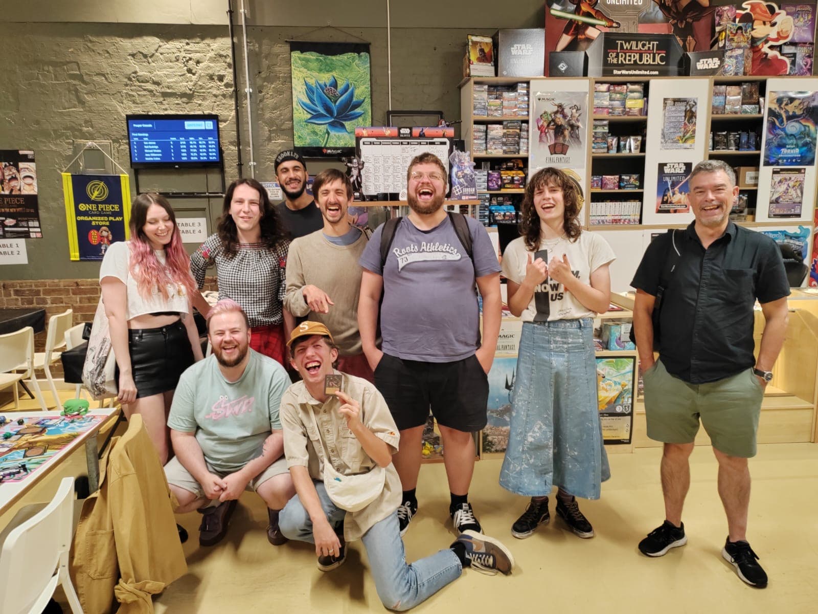 Founding member Neil's last Pauper Tuesday